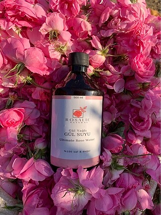 ORGANİK GÜL YAĞLI GÜL SUYU 500 ml