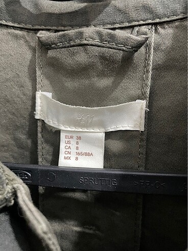 38 Beden haki Renk H&M askeri tip ceket