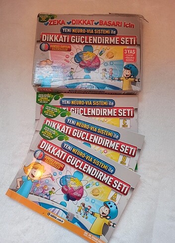 Beden Renk Dikkat Güçlendirme Seti