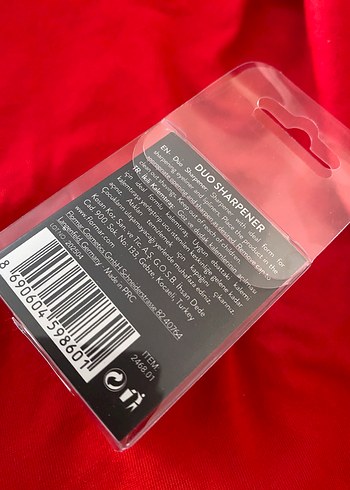 Flormai Siyah Çift Bıçaklı Kalemtraş - Görsel 3