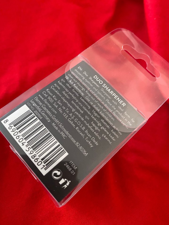 Flormai Siyah Çift Bıçaklı Kalemtraş - Görsel 3