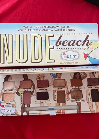 theBalm Nude Beach Göz Farı Paleti
