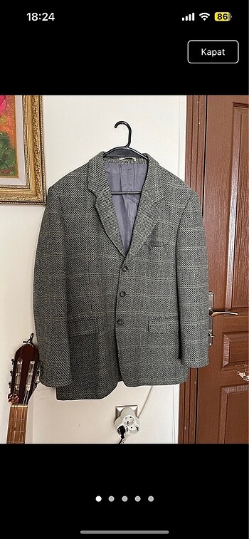 Erkek vintage ceket