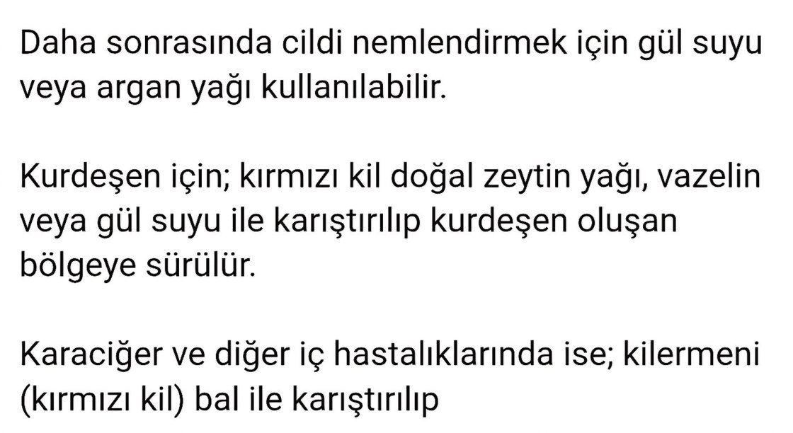 yenilebilir doğal kil - Görsel 3