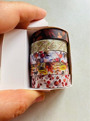5?li Washi Tape, Washi Bant
