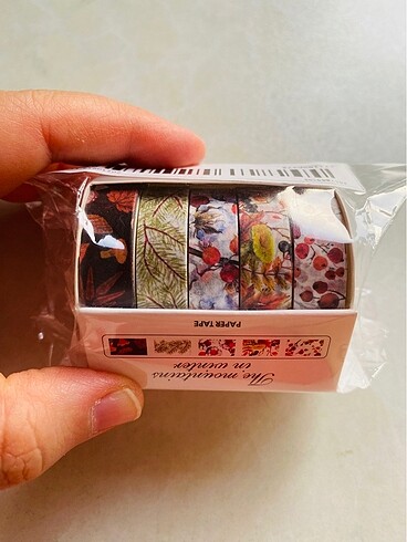  5?li Washi Tape, Washi Bant