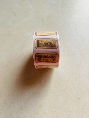 2 mt rulo washitape, vintage