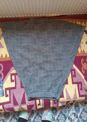 Gri Uzun Etek - Görsel 3