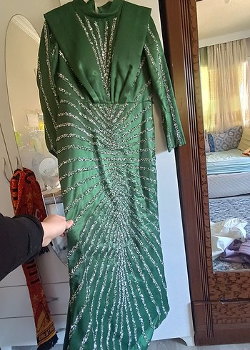 Tesettür abiye elbise. - Görsel 2