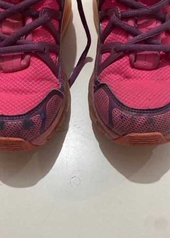 Pembe Bağcıklı Kadın Spor Ayakkabı - Görsel 2