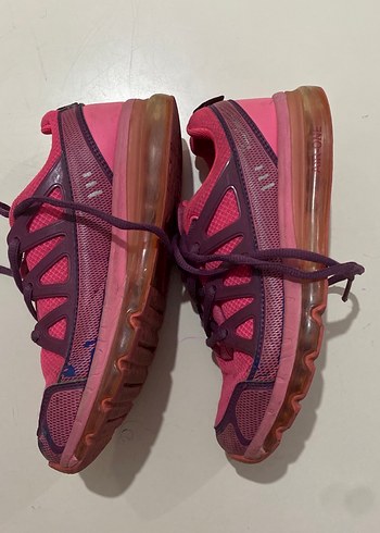 Pembe Bağcıklı Kadın Spor Ayakkabı - Görsel 4