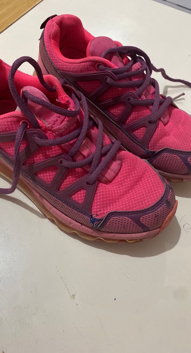 Pembe Bağcıklı Kadın Spor Ayakkabı - Görsel 3