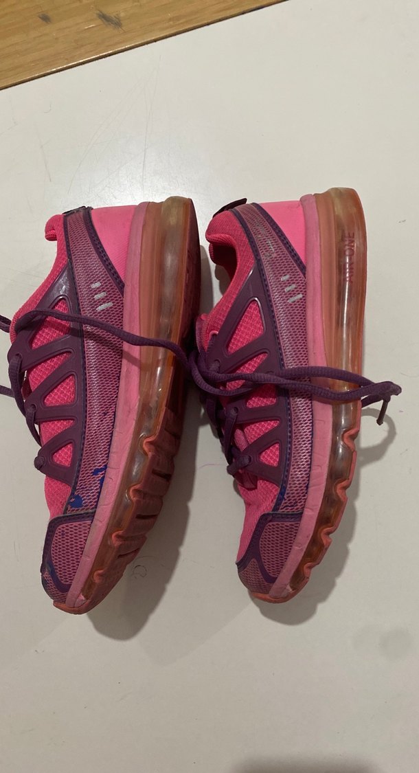 Pembe Bağcıklı Kadın Spor Ayakkabı - Görsel 4