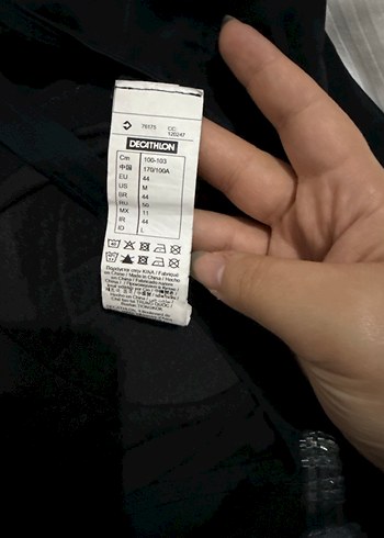 Siyah Spor Kadın Mayo - Görsel 2