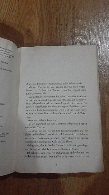 Beden Almanca Roman