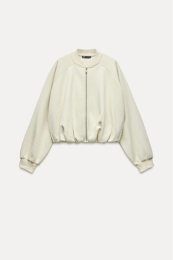 Zara Pelüş Bomber Ceket