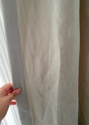 Gri Modern fon perde - Görsel 7