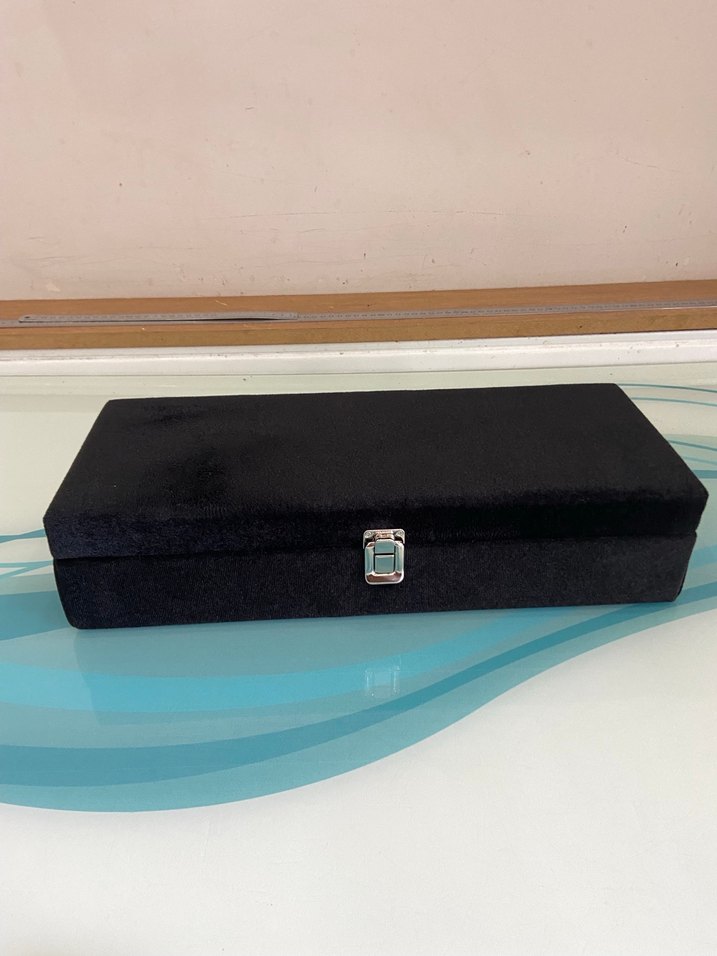 Bordo Kadife Takı ve Saat Kutusu - Görsel 4