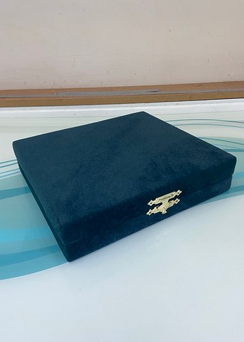 Koyu Kırmızı Kadın Düğmeli Kol Düğmeleri Seti - Görsel 6