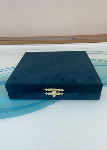 Kırmızı Vintage Kadın Kol Düğmeleri Seti - Görsel 11