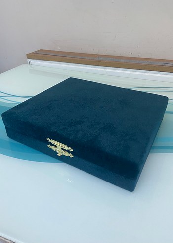 Kırmızı Vintage Kadın Kol Düğmeleri Seti - Görsel 4