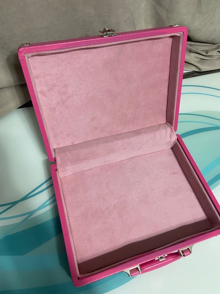 Parlak Pembe Makyaj Düzenleyici Çanta - Görsel 2