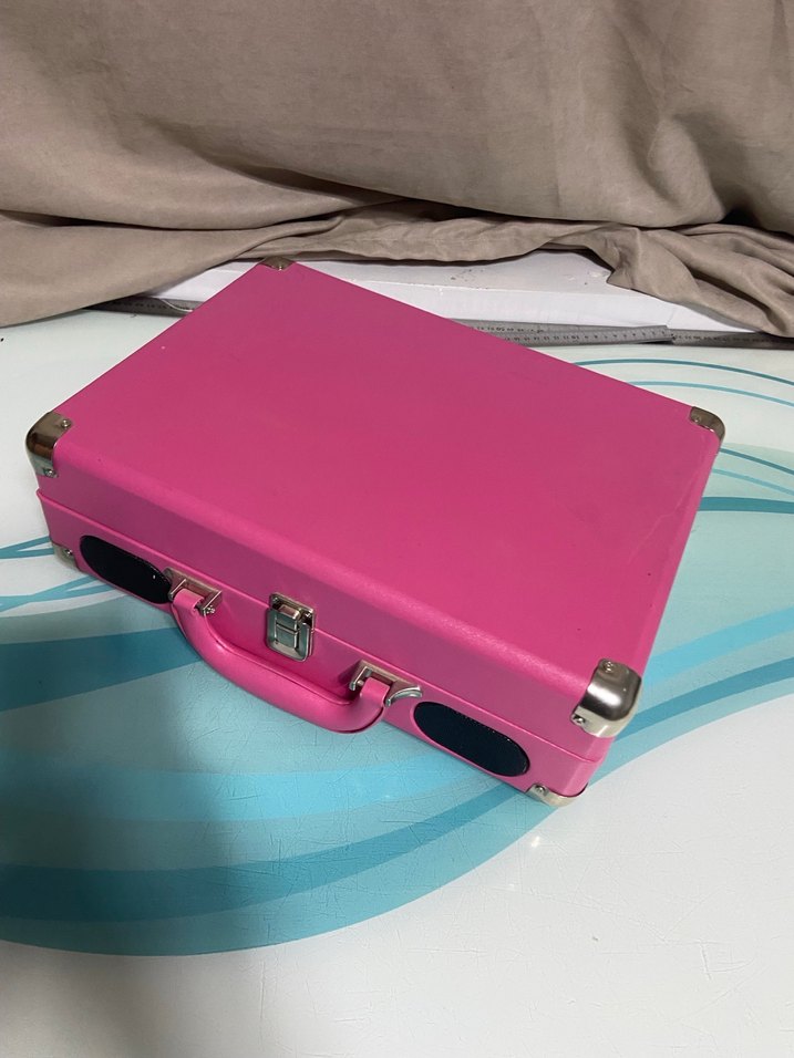 Parlak Pembe Makyaj Düzenleyici Çanta - Görsel 4