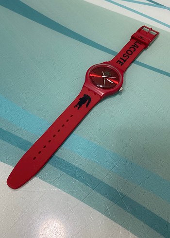 Lacoste Kırmızı Erkek Kol Saati - Görsel 8