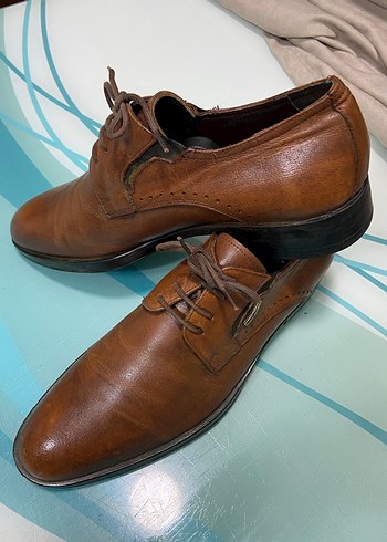 Klasik Kahverengi Deri Erkek Ayakkabı - Görsel 2