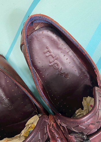 Kahverengi Deri Tokalı Erkek Klasik Ayakkabı - Görsel 5