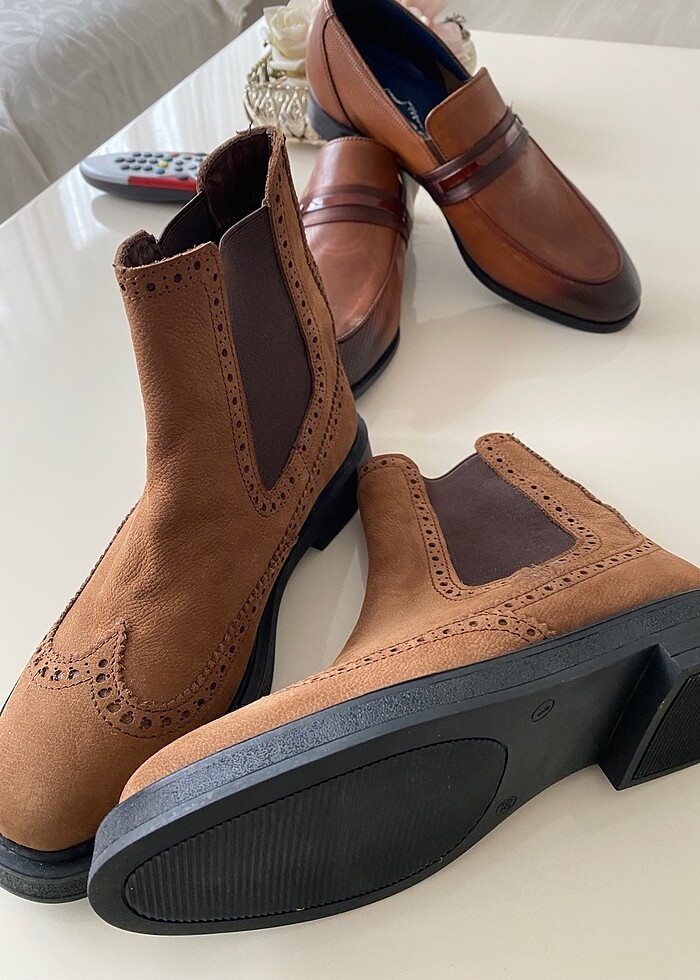 Bayan deri özel yapım bot - Görsel 2