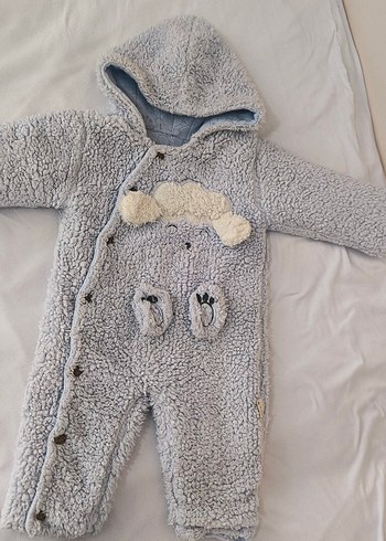 bebek peluş mont tulum - Görsel 2