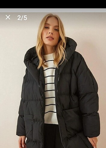 Zara Sıfır Oversize mont