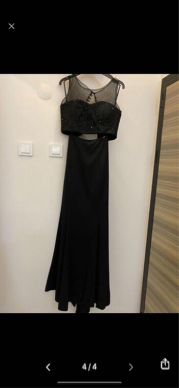 34 Beden siyah Renk İkili elbise