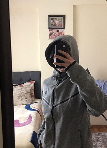 s Beden gri Renk Nike Tech