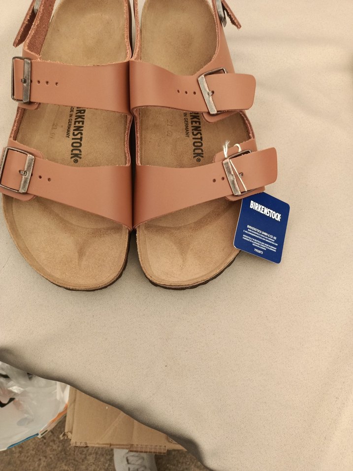 Deri Erkek sandalet - Görsel 3