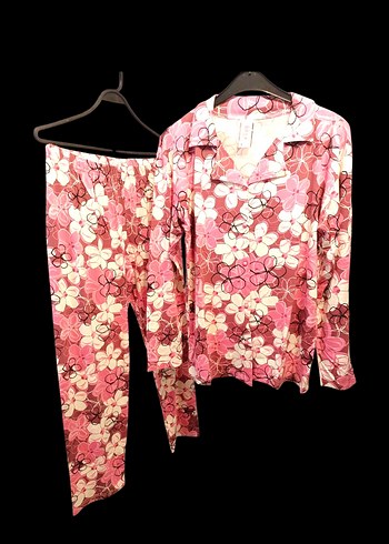 Diğer Desenli Viskon Kadın Pijama Takımı