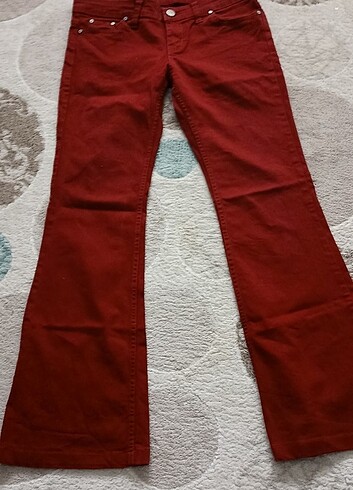 32 Beden Denim bayan kot pantolon 