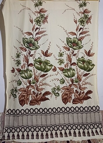 Beden çeşitli Renk Vintage etnik desenli perde 43 yıllık anne çeyizi tasarımcı