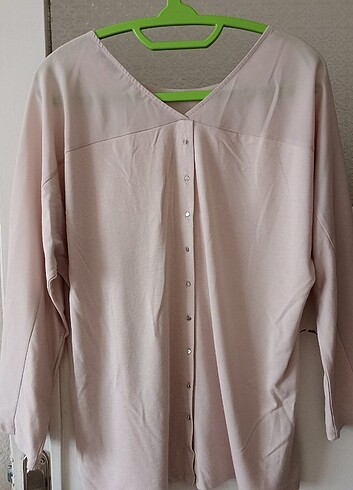 xl Beden ten rengi Renk Bayan bluz penye 
