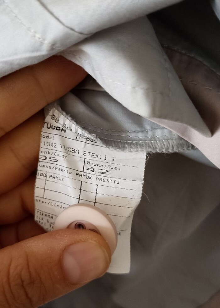 Tuğba bayan keten etekli takım elbise  - Görsel 5