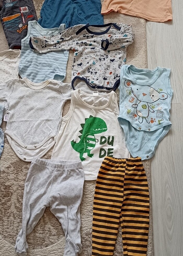 Erkek Bebek zıbın  - Görsel 4