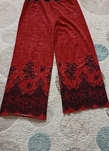 Bayan yazlık bol paça pantolon