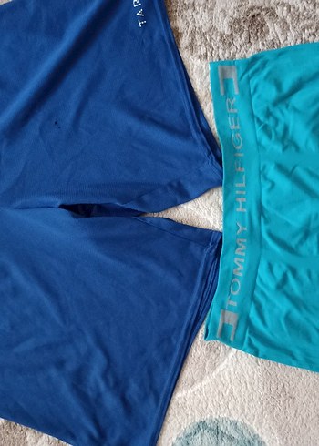 Tommy Hilfiger Mavi Erkek şort ve boxer - Görsel 5