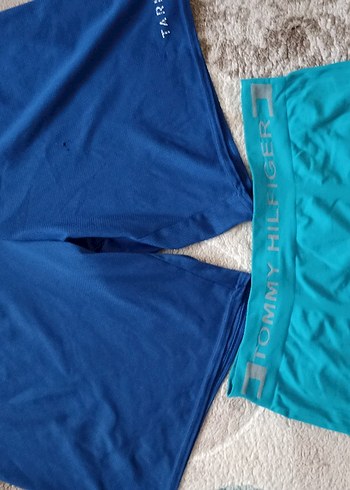 Tommy Hilfiger Mavi Erkek şort ve boxer - Görsel 4