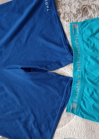 Tommy Hilfiger Mavi Erkek şort ve boxer - Görsel 2