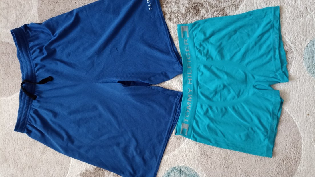 Tommy Hilfiger Mavi Erkek şort ve boxer - Görsel 5