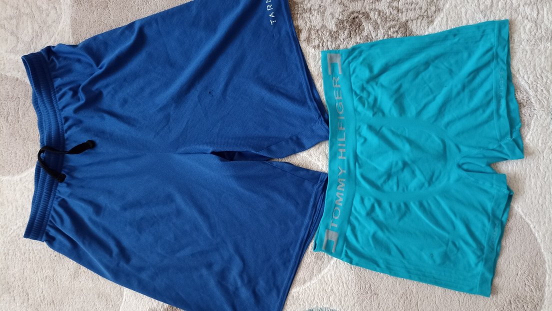 Tommy Hilfiger Mavi Erkek şort ve boxer - Görsel 2