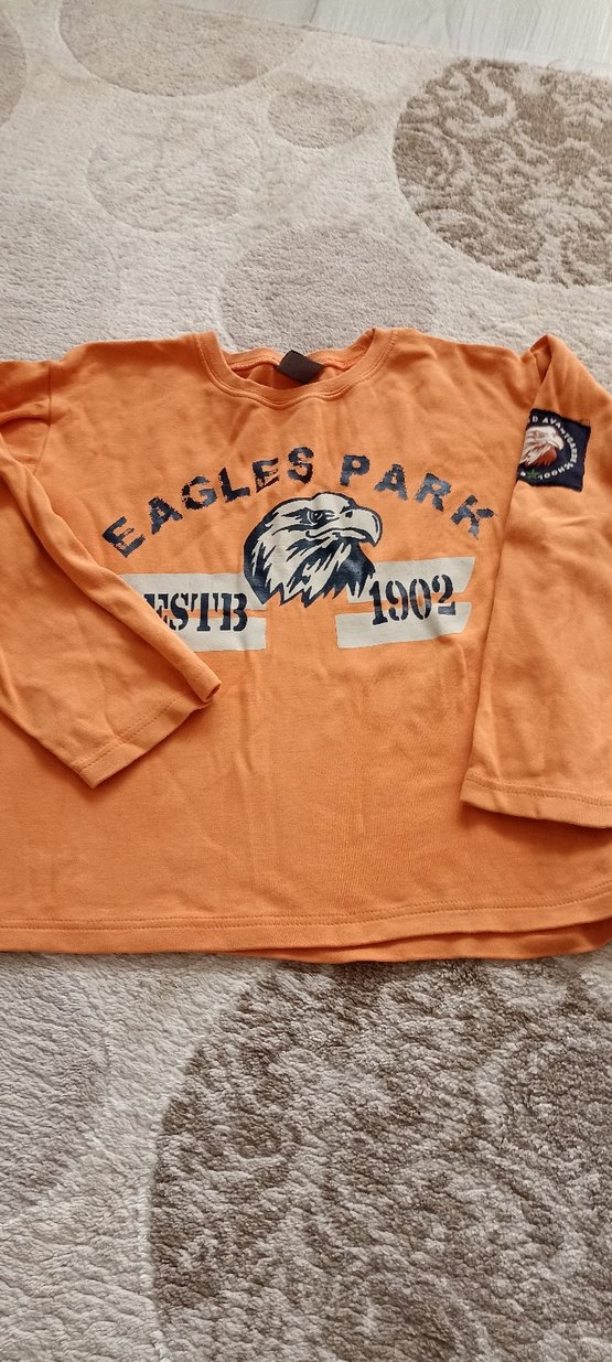 Kahverengi Baskılı Erkek Çocuk Sweatshirt - Görsel 4