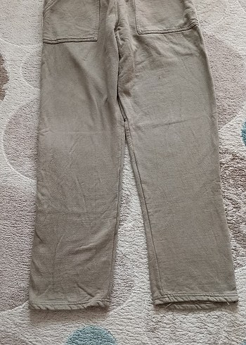 Bej Keten Rahat erkek eşofman altı - Görsel 2